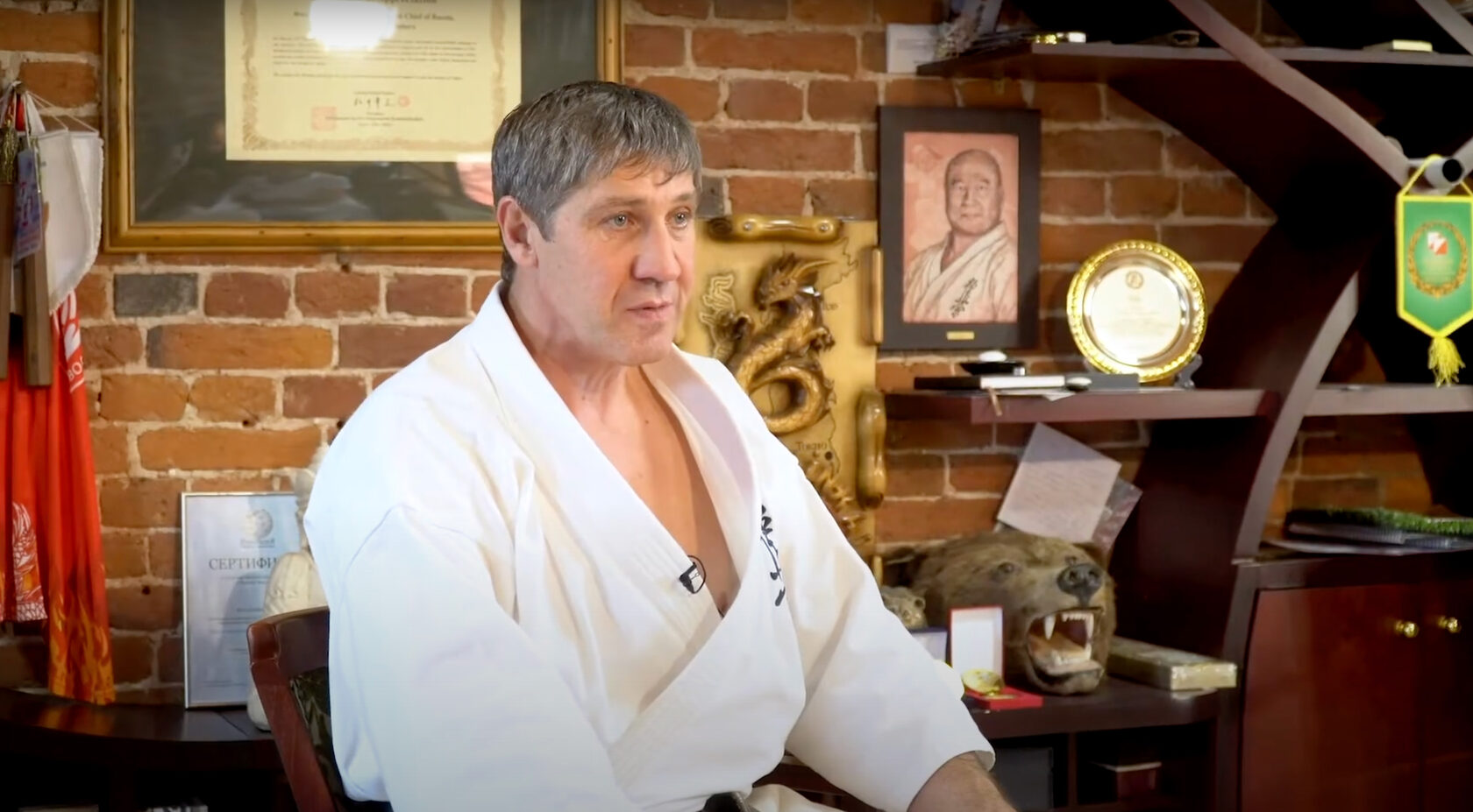 Съемка интервью средний план