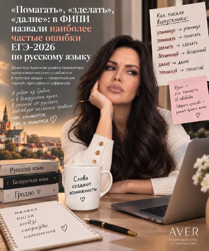 Карточка Валерии Авер о написании и произношении слова «сделать»