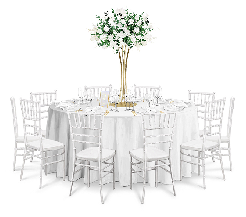 Оформление гостевого стола Киев