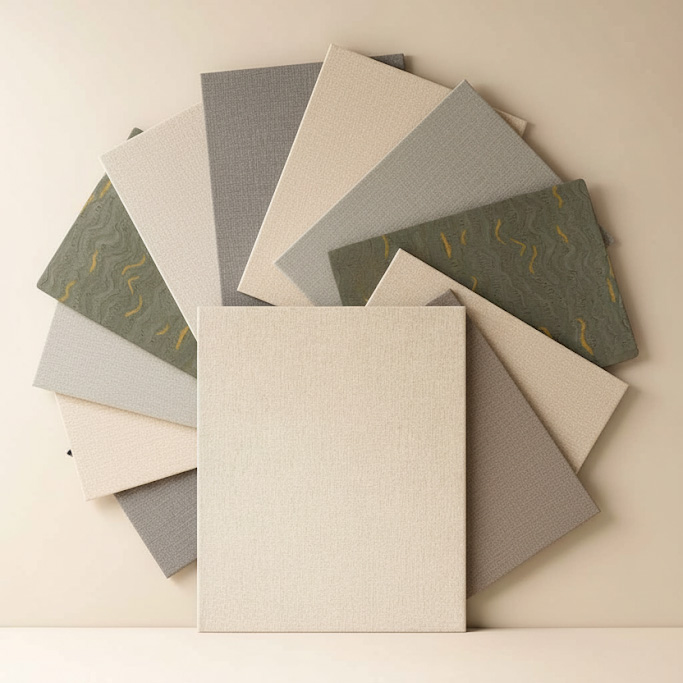 Текстильная серия панелей