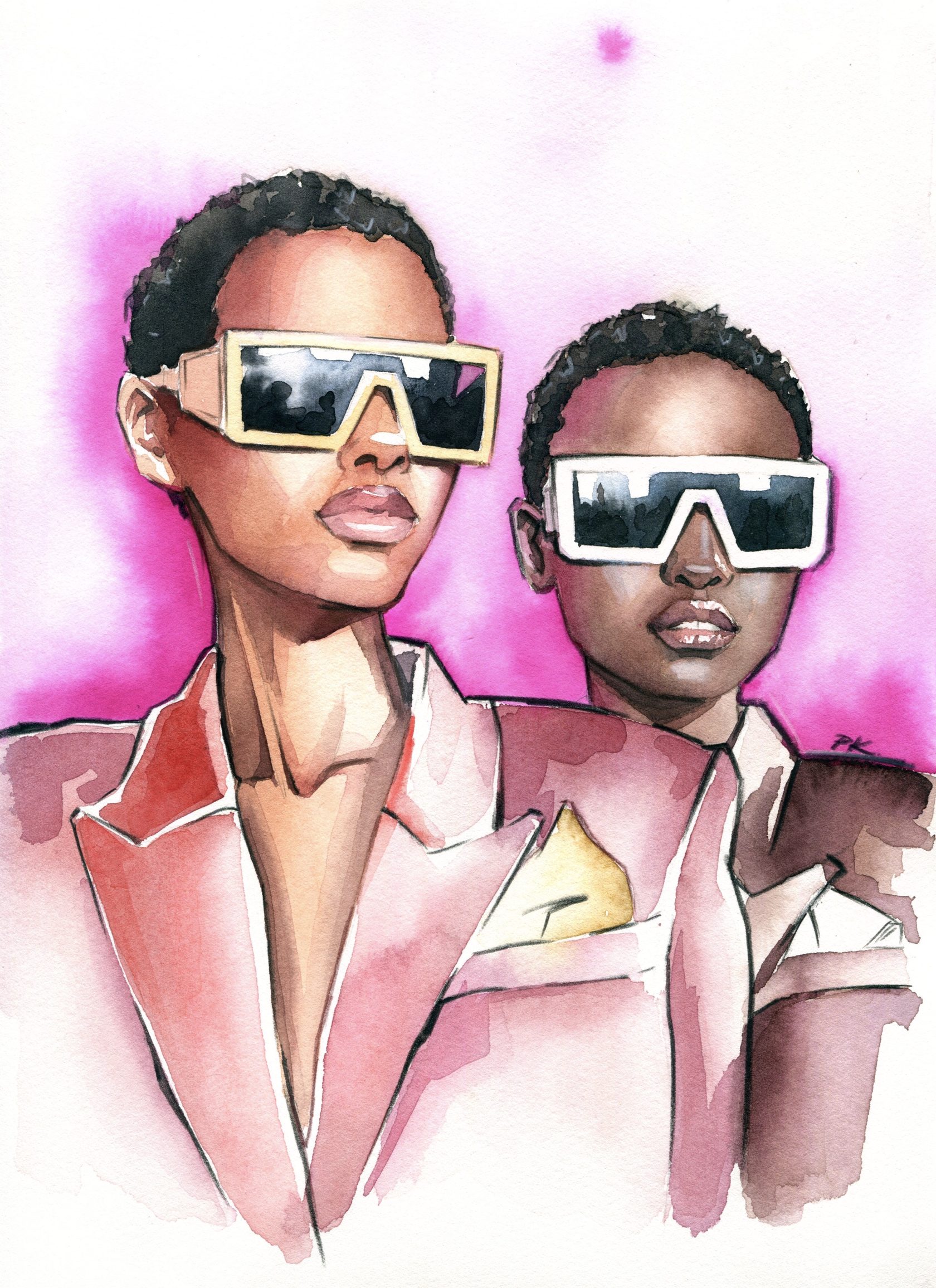 фэшн иллюстрация, фото 7