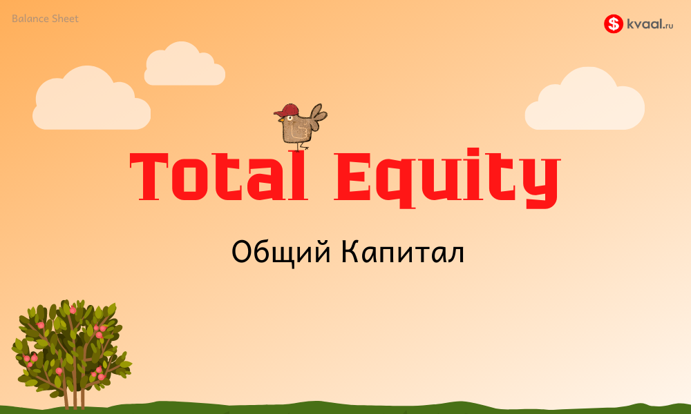 Total capital. Total Equity.