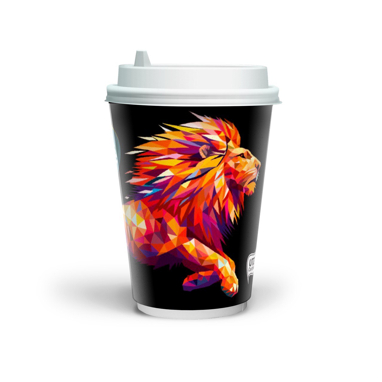 Стаканчик с софт тач (soft touch) лаком