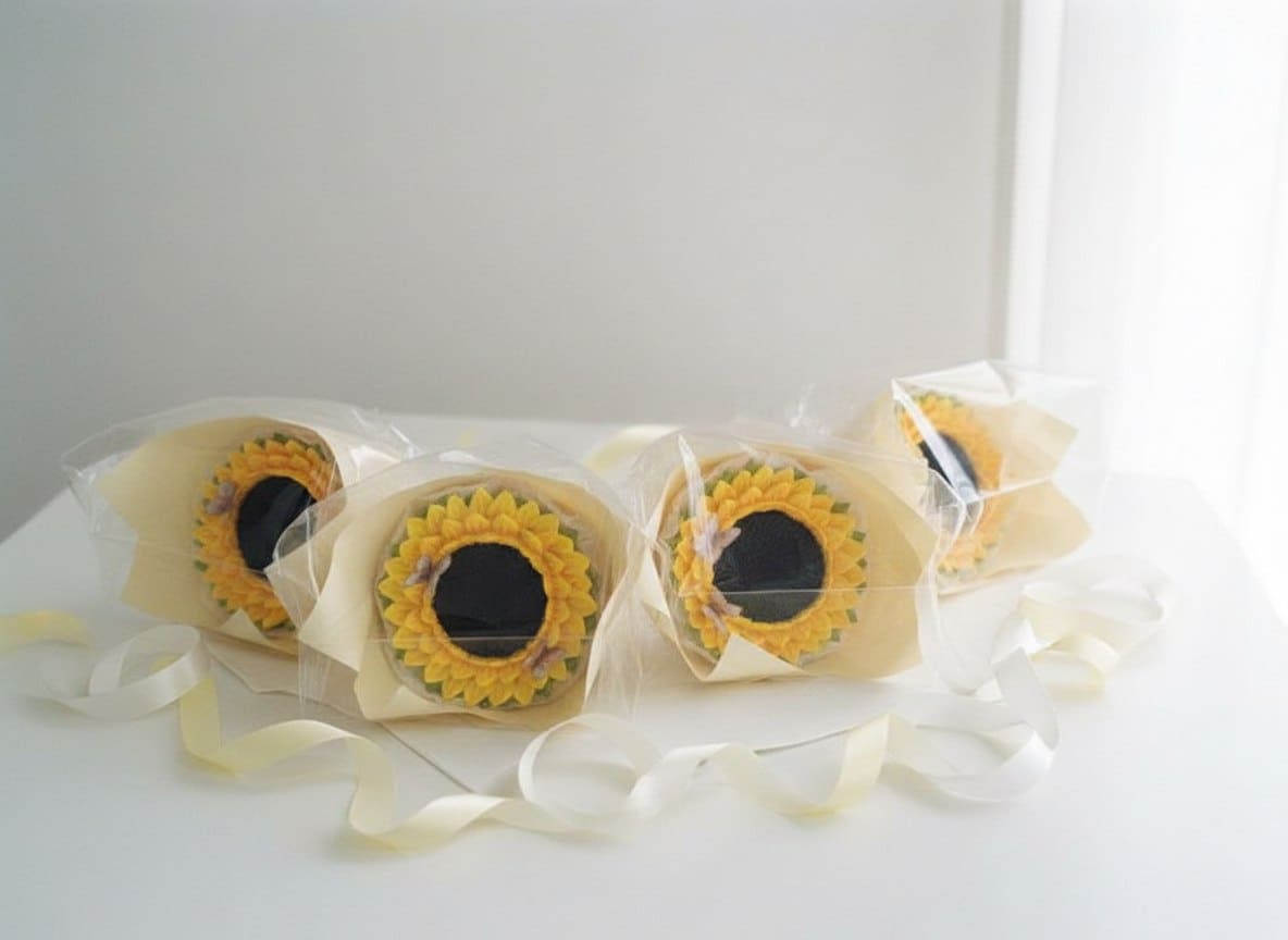 Букет с подсолнухом S 1