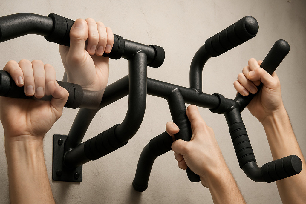  Типы хватов и конфигурация перекладин: влияние на работу мышечных групп