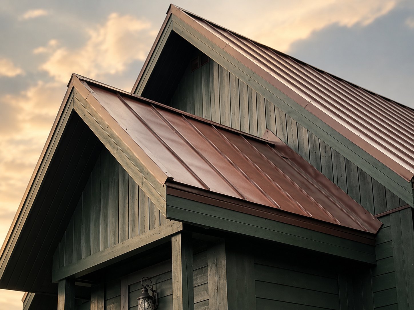 Кровля и фактура фасада ресторана усадьбы