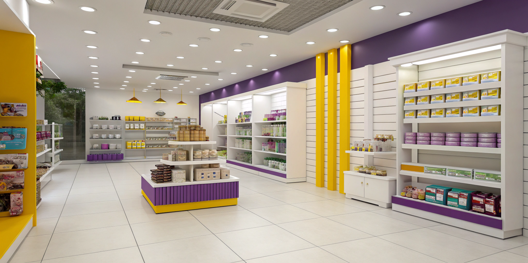 Помещения розничного магазина, специализирующегося на продаже ветеринарных препаратов