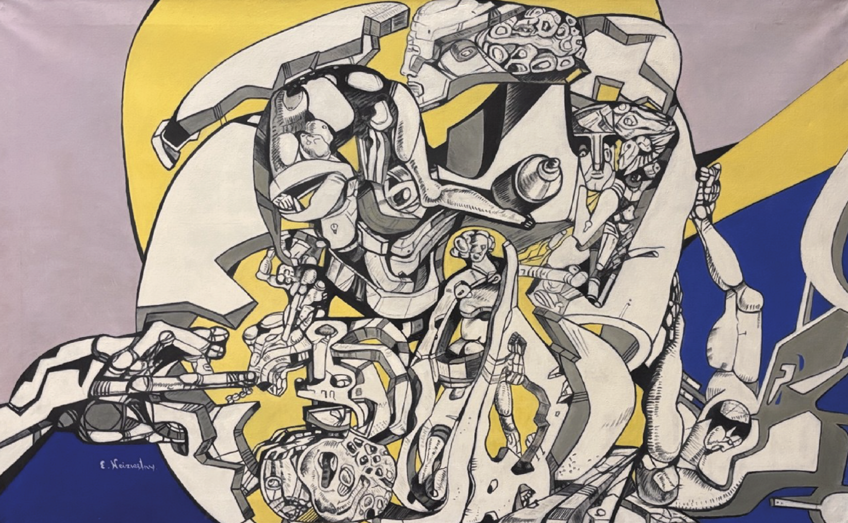  Эрнст Неизвестный, On my mind, 1980-е годы