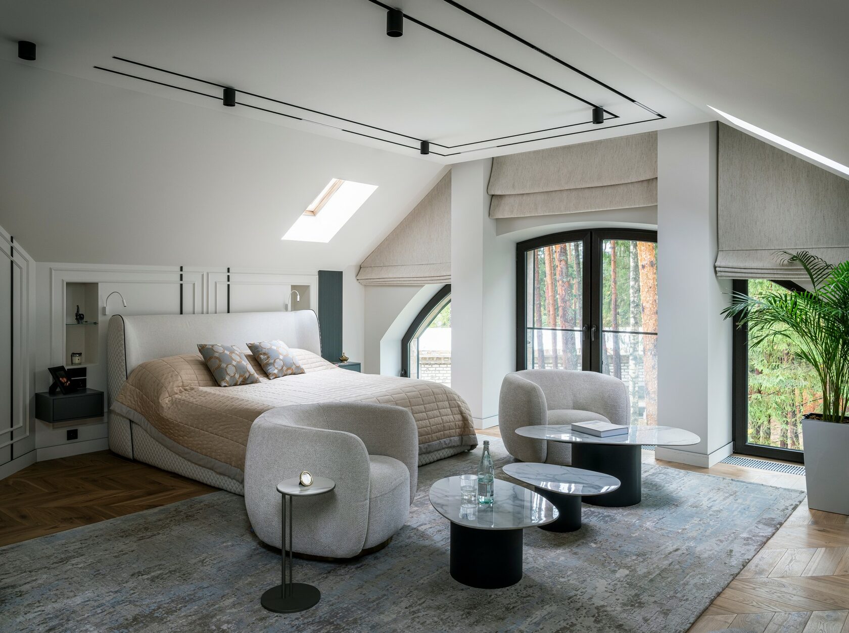 Студия дизайна интерьеров в Москве TsvetkovaSavinova design studio. Статья "Гармония пространства в загородном доме"