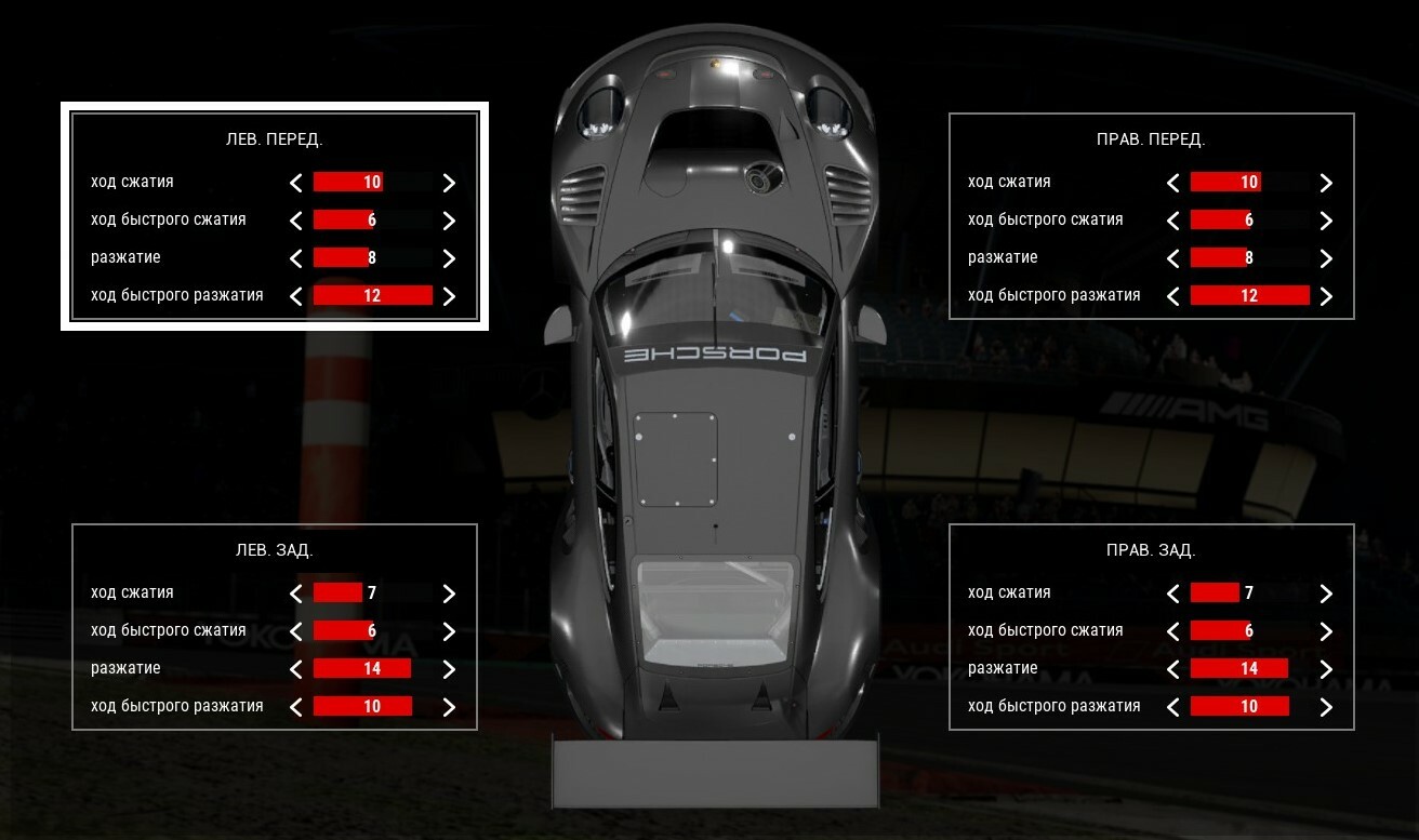 Настройки my car