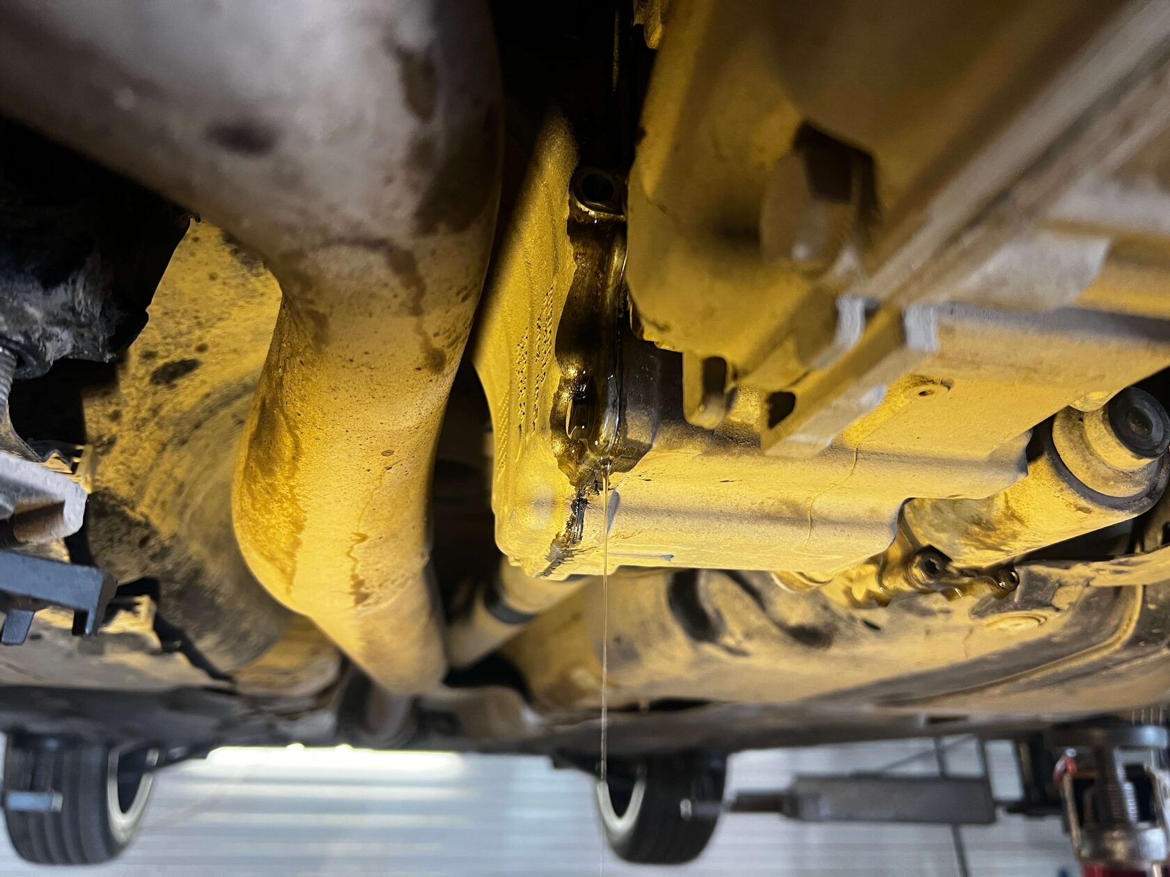 Выставление уровня масла Haldex