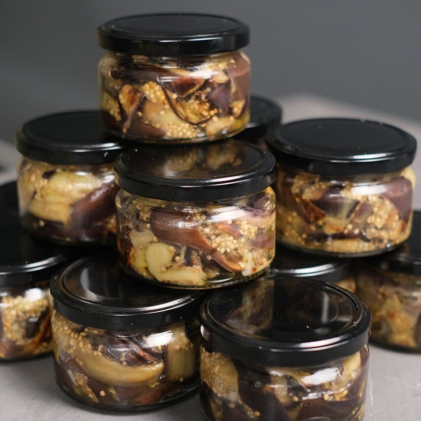 Заготовки из баклажанов