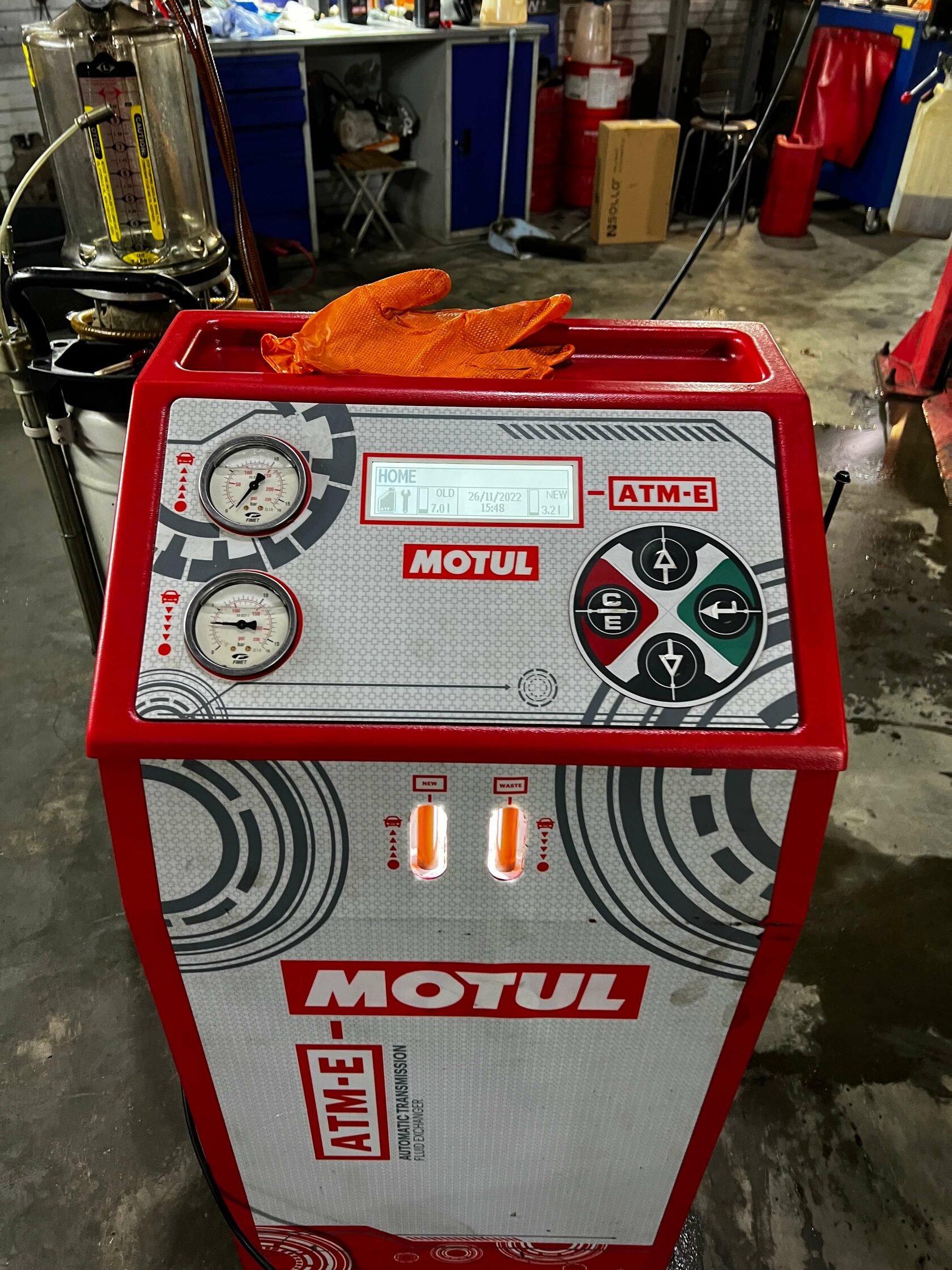 Состояние старого масла в вариаторе