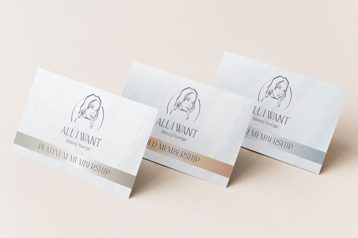 Брендинг для салона красоты ALL I WANT: логотип, фирменный стиль, гайдбук, вывеска