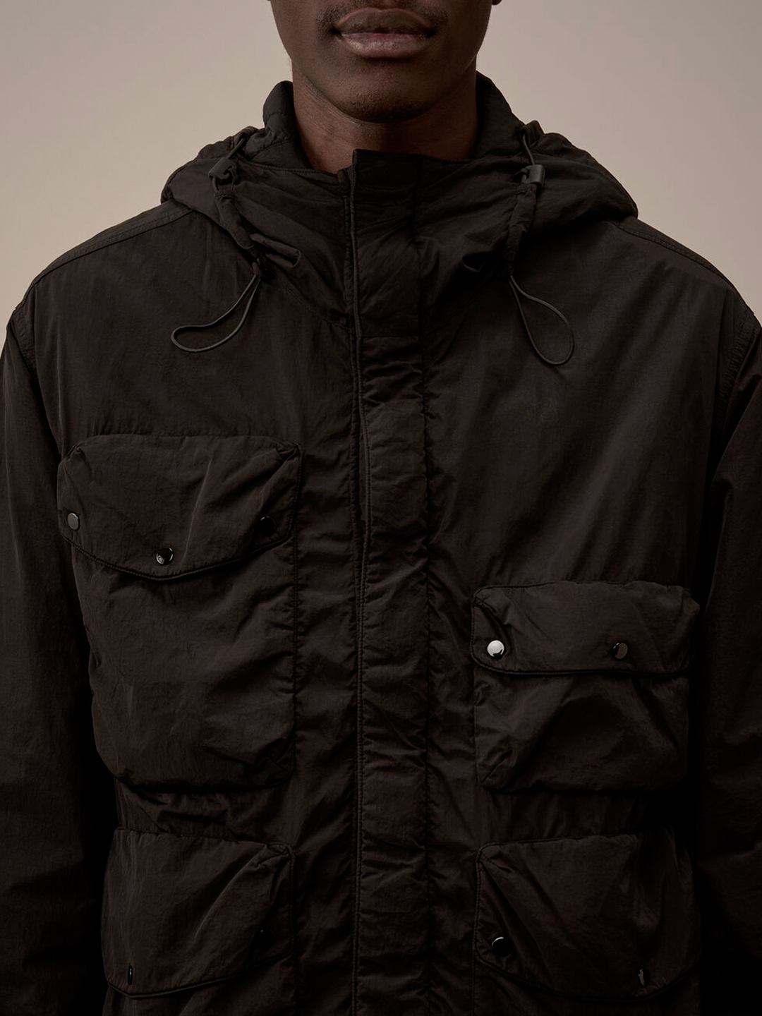 Куртка C.P. Company Chrome-R Goggle Jacket (Black)