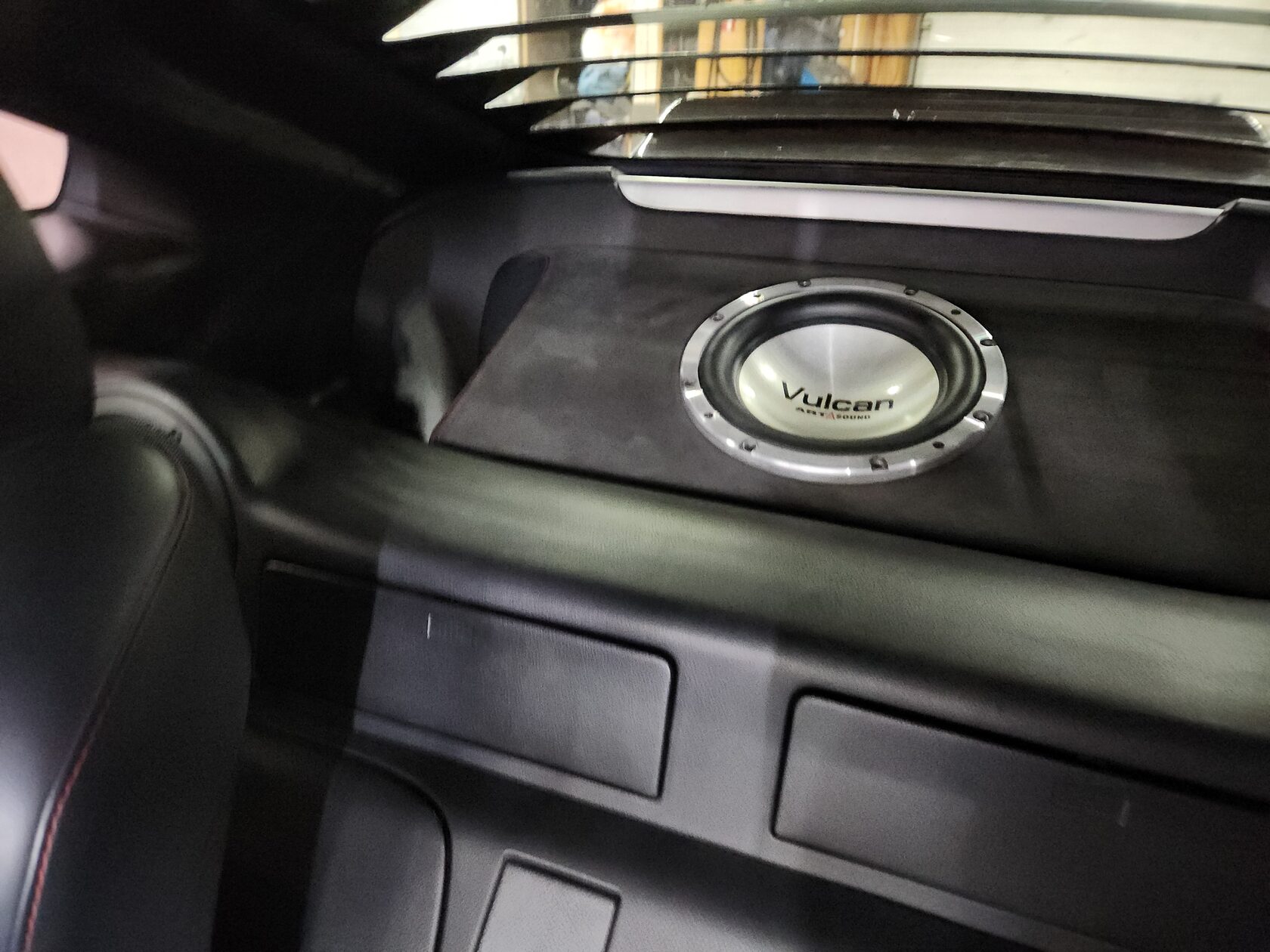 установка сабвуфера ниссан 350