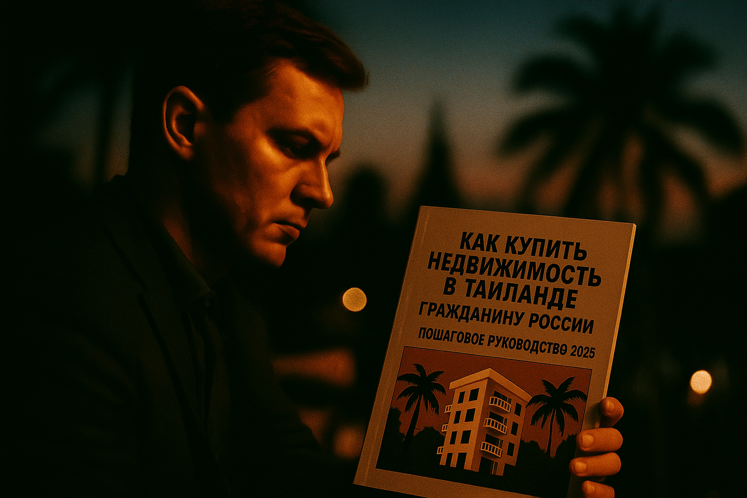 Как купить недвижимость в Таиланде гражданину России: пошаговое руководство 2025 Опубликовано: 22 июля 2025  Обновлено: 22 июля 2025  Мечтаете о квартире на Пхукете с видом на море или инвестиции с доходностью 7–10% годовых? В 2024 году рынок недвижимости