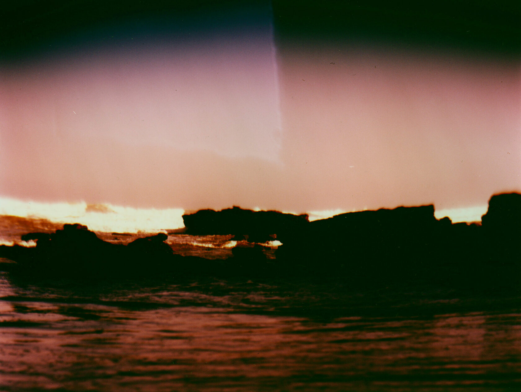 Red Rocks. Lanzarote. Color Negative 4×5 inch.