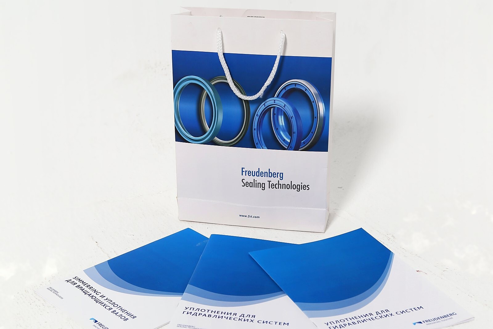 Пакет и брошюры для Freudenberg Sealing Technologies