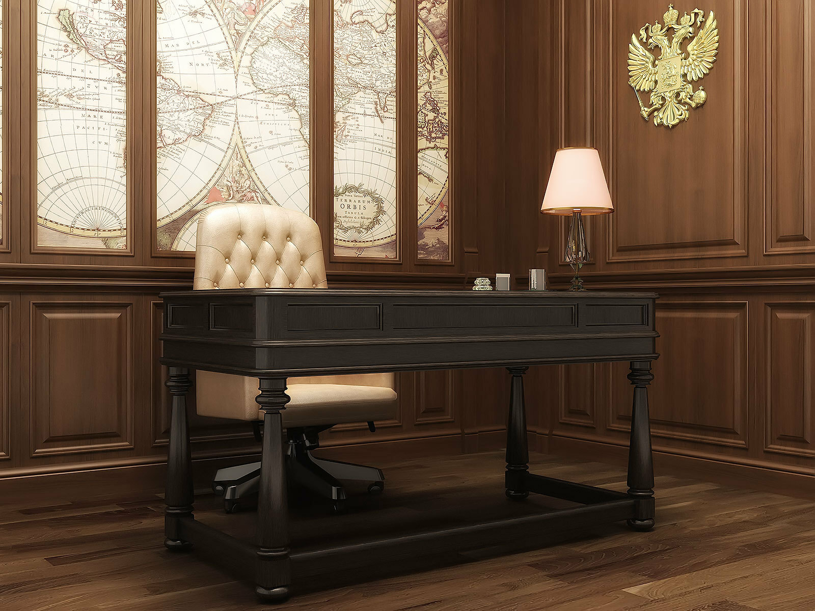 Письменный стол из массива