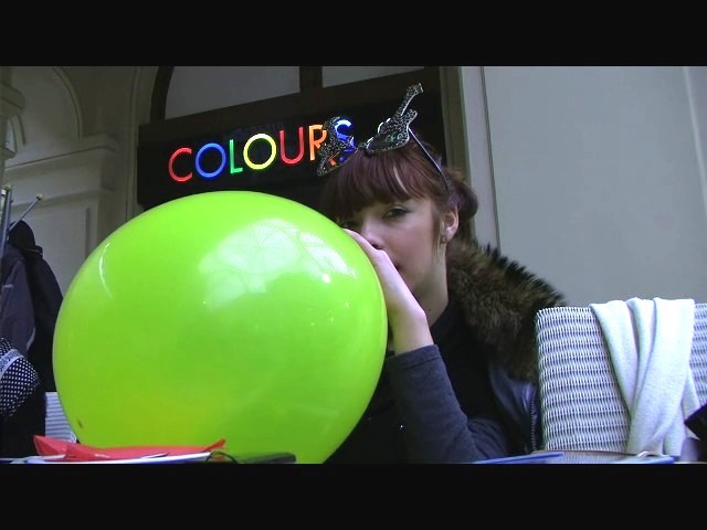 Alissa first green balloon