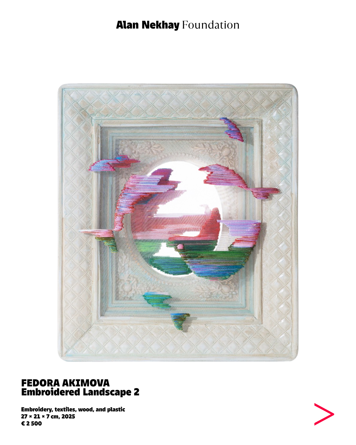 Contemporary art piece from THE GIFT EDIT holiday selection by Alan Nekhay Foundation – curated art gift.