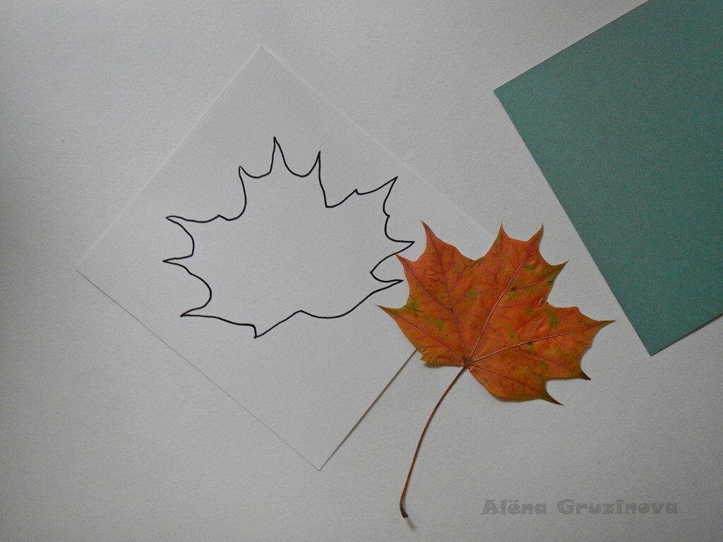 Осенний кленовый лист оригами: мастер-класс с пошаговым фото