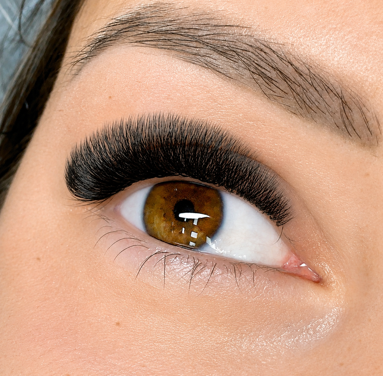 Наращивание ресниц 6D — голливудский объём — Luxury Lashes