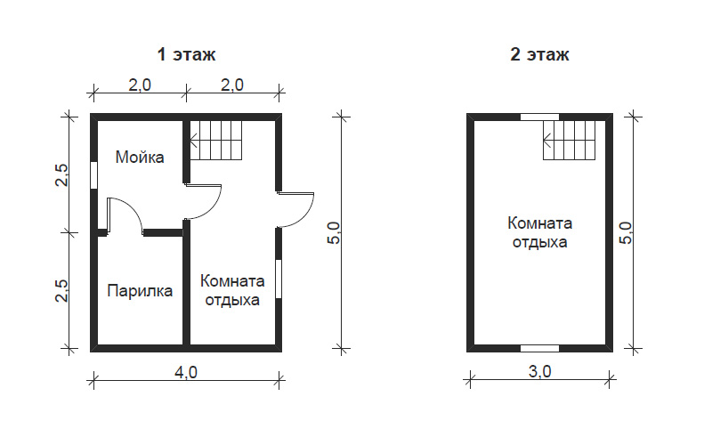 Проект комнаты 4х4