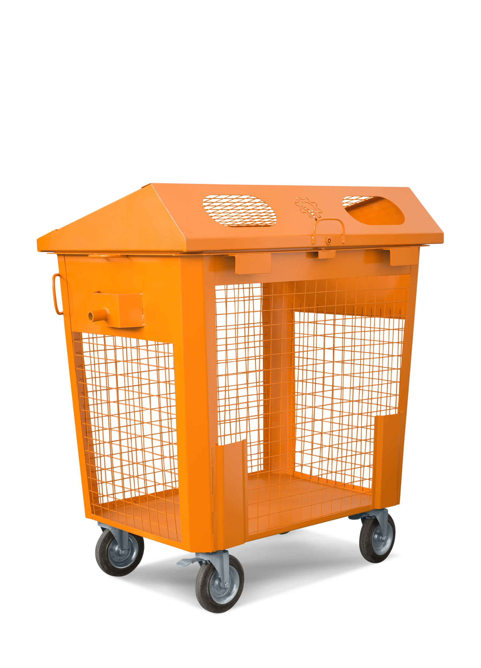 Сетчатый контейнер для сбора пластика (0,9 м3)