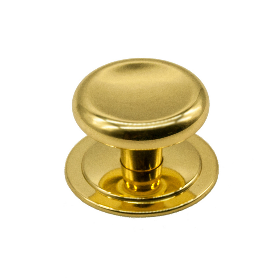 Золотая -кнопка Aruba для мебели от бельгийского производителя Metakor