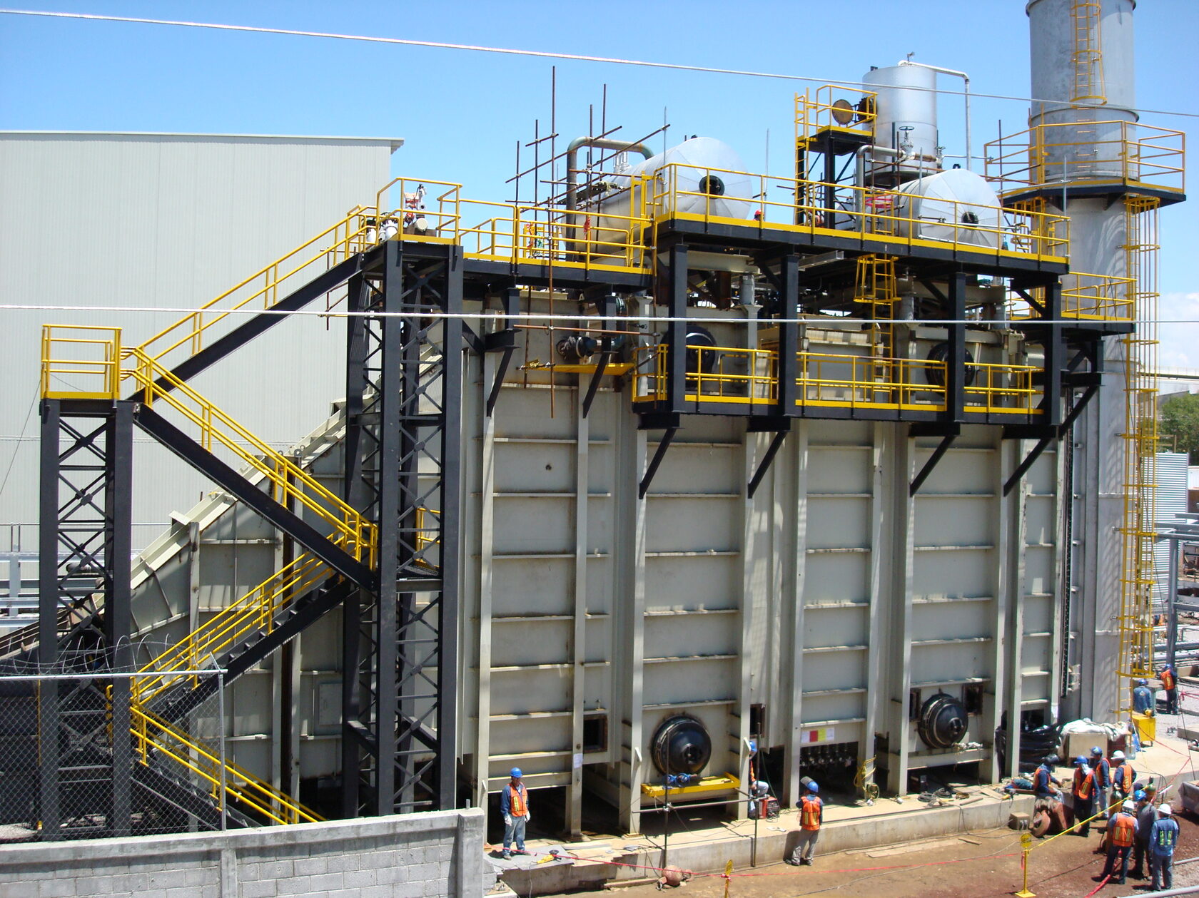 Steam boiler working фото 102