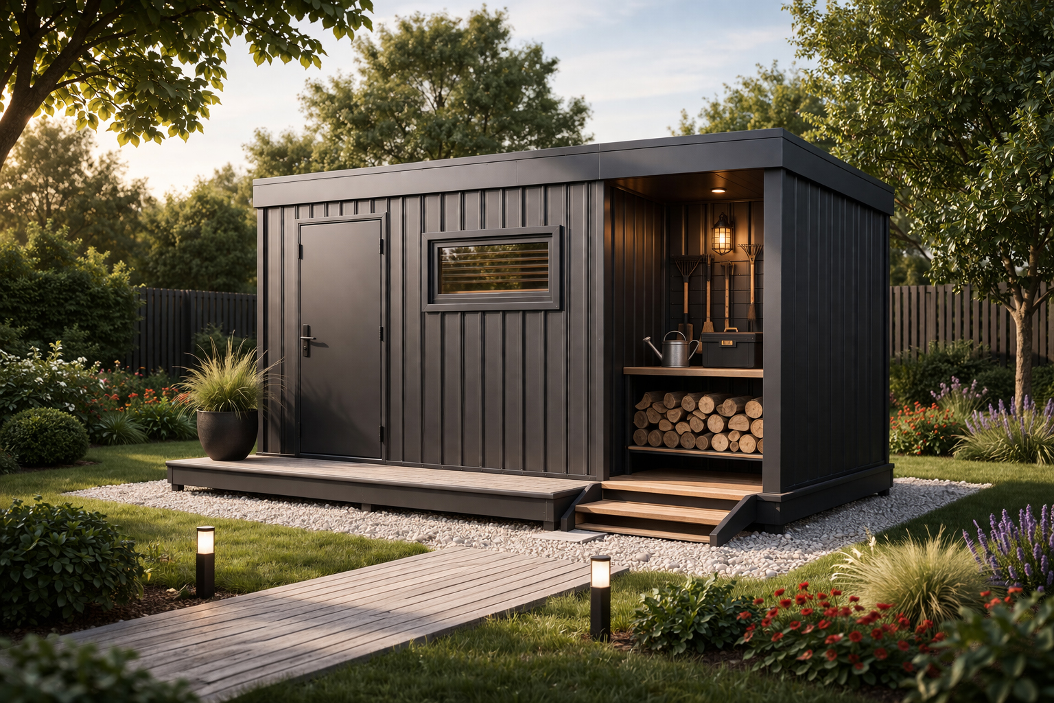 Модульный хозблок «Индустриал» 