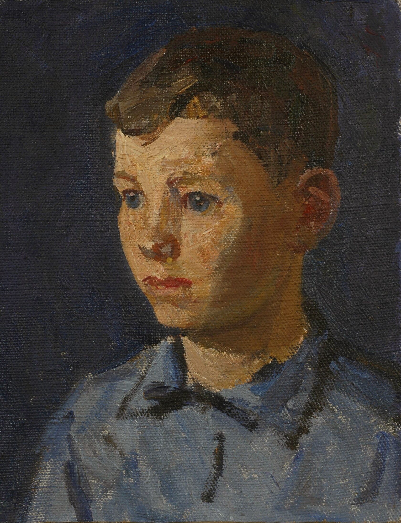 Решетников Ф.П. Портрет мальчика. 1940-е