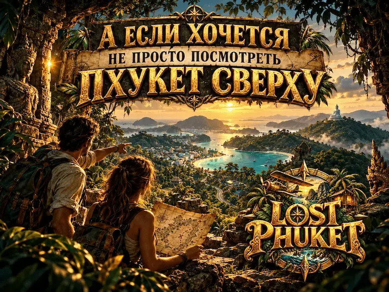 LOST PHUKET — приключенческое исследование острова с картой, загадками и необычными локациями