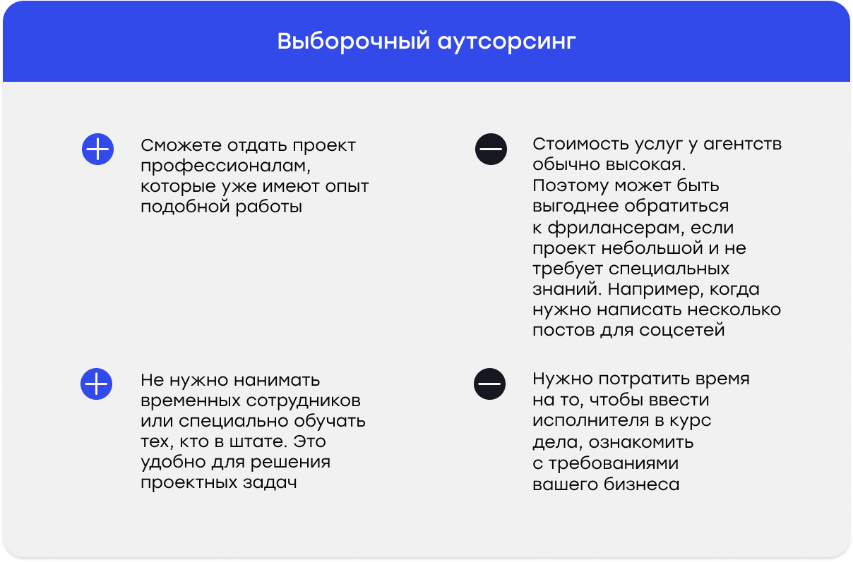 Аутсорсинг: что это такое, как работает и как отдать контент на аутсорс