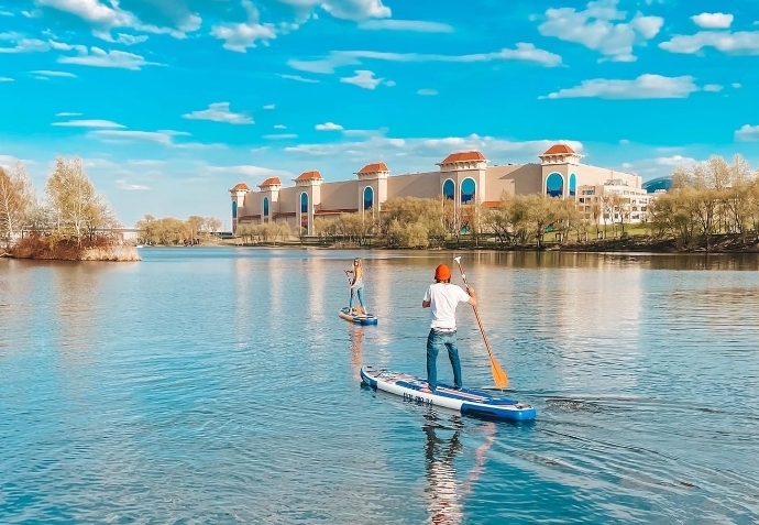 Lets Ride - Поплавать на Сап-Бордах в Москве
