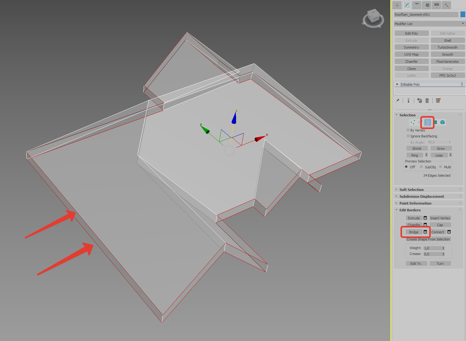 Моделирование скатной кровли в 3Ds Max. Скрипт RoofGen