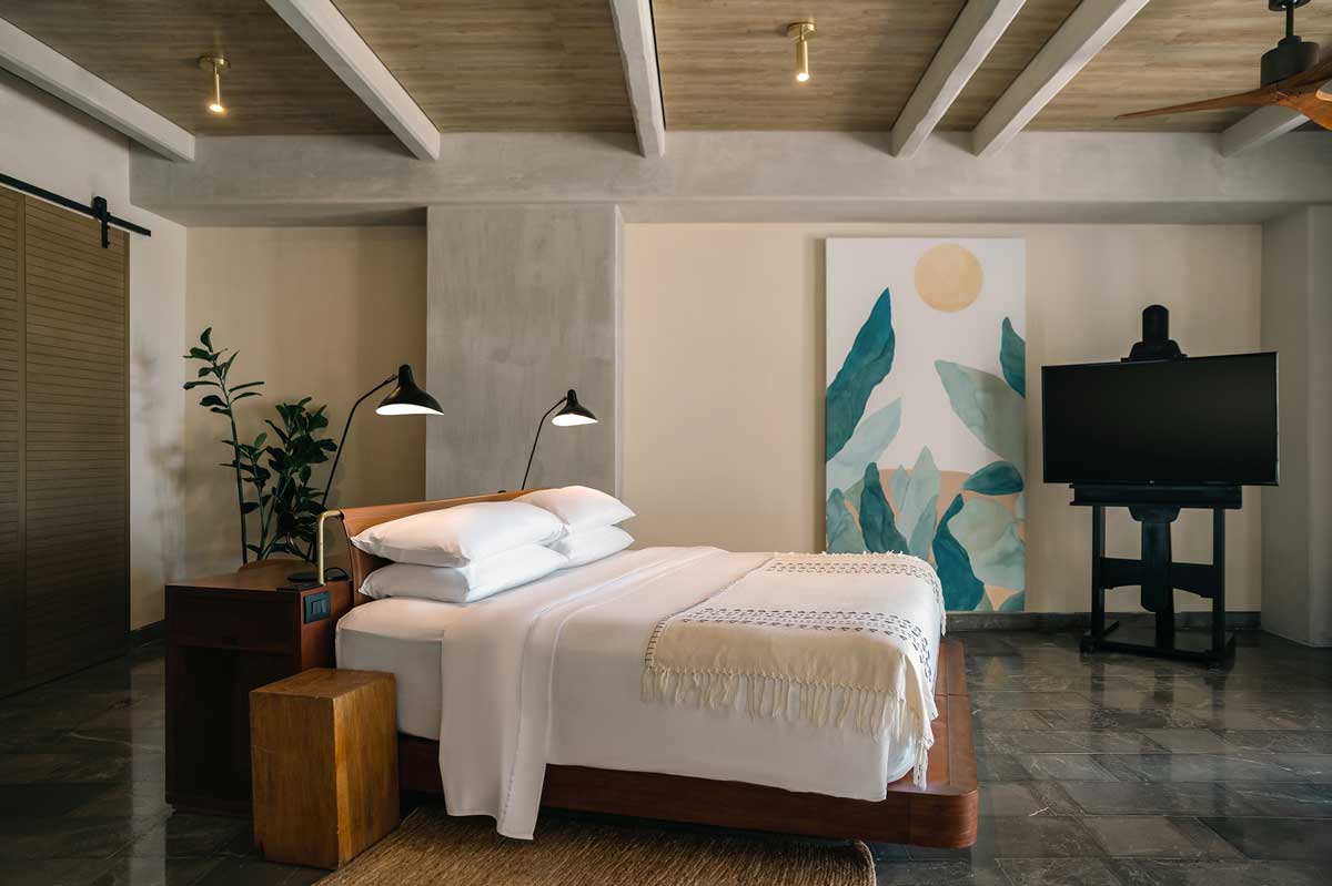 На фото: Отель ATELIER Playa Mujeres, Канкун Мексика