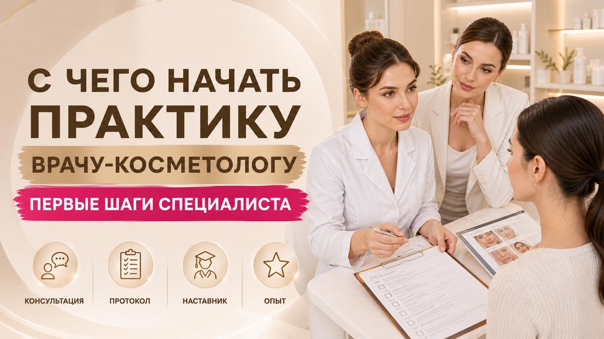 С чего начать практику начинающему врачу-косметологу