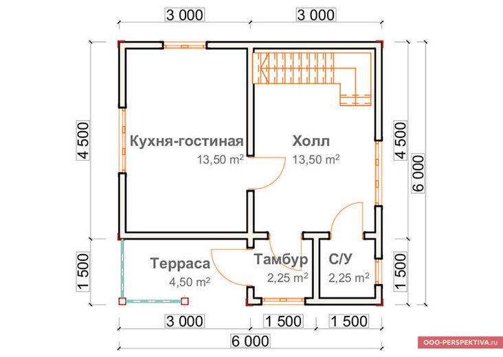 Проект дома дк 80