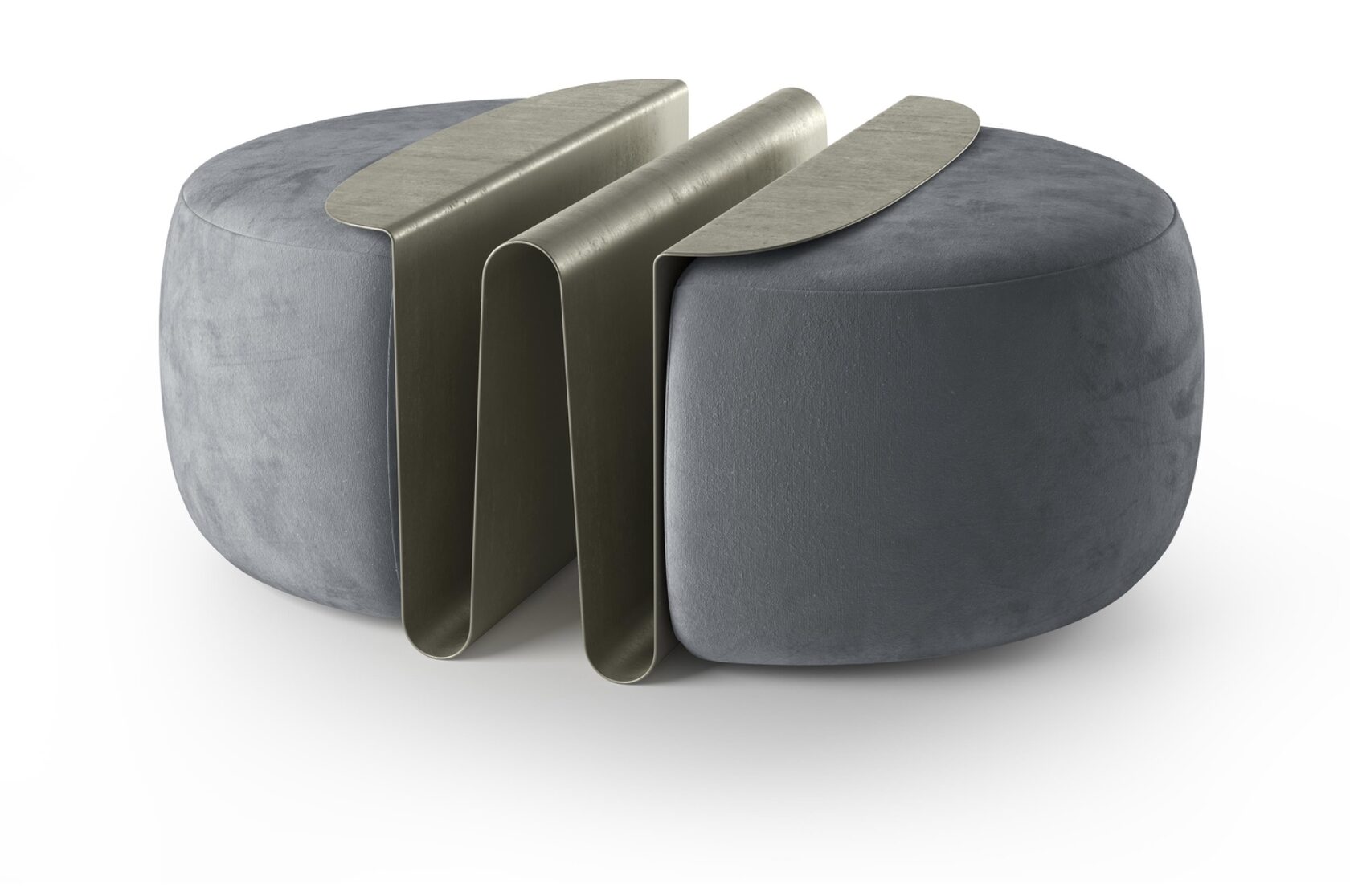 Natuzzi Wave Pouf