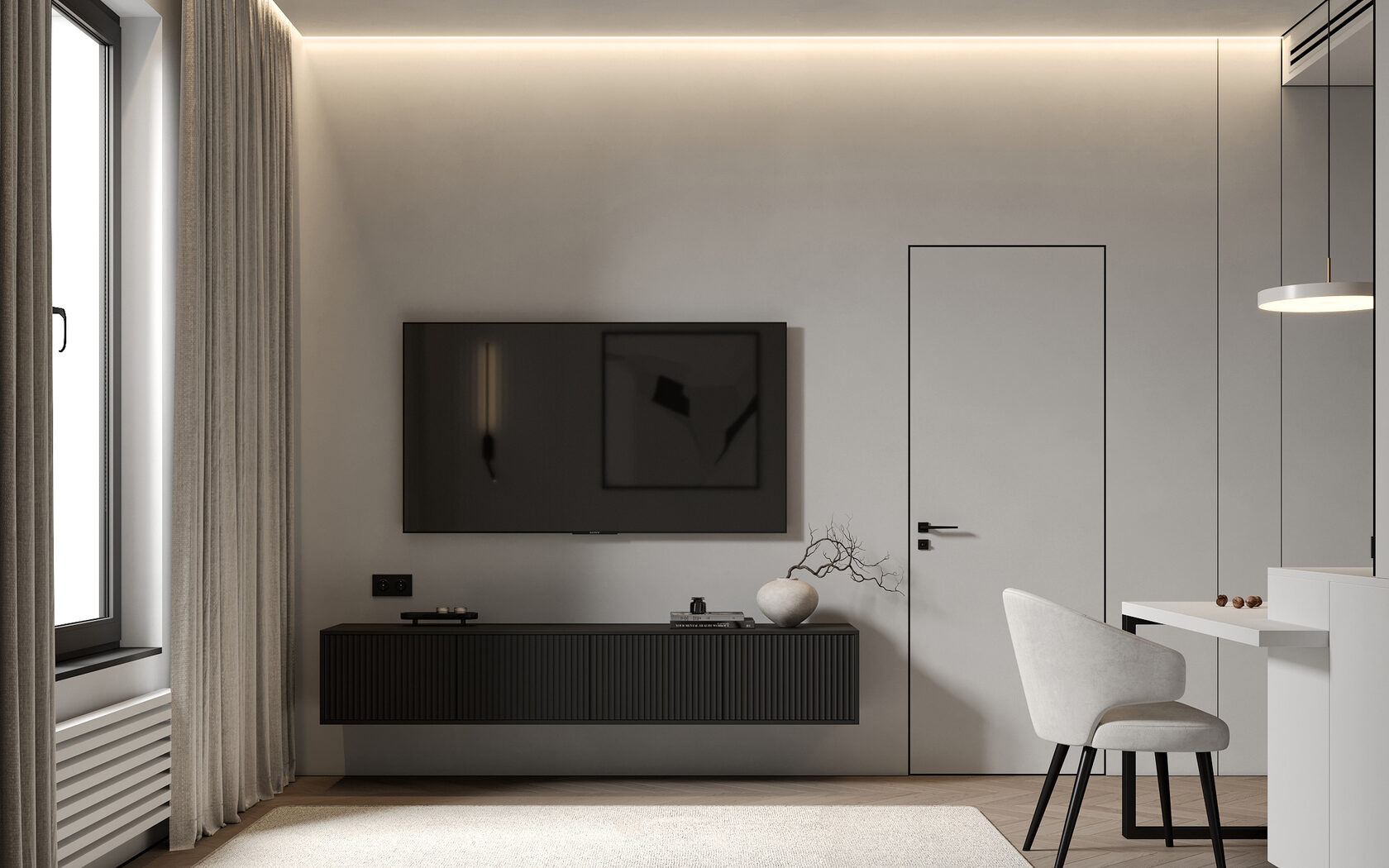 Жилой модуль в Соче интерьер