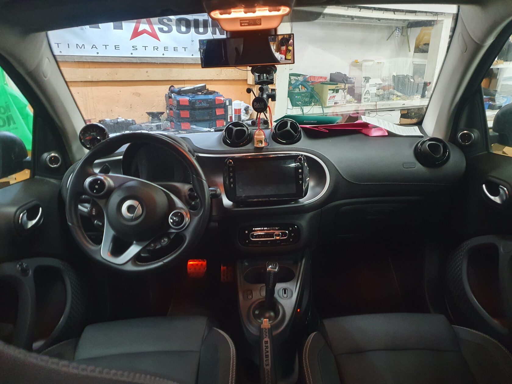 замена магнитолы автозвук smart 3 android