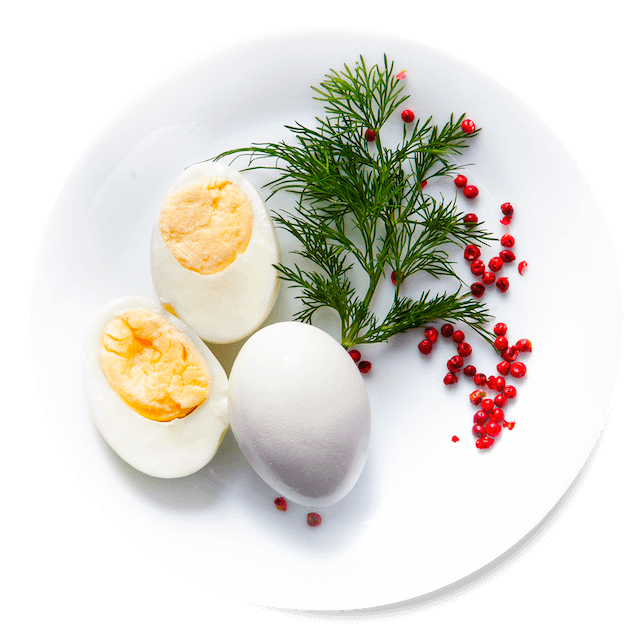 Яйцо отварное