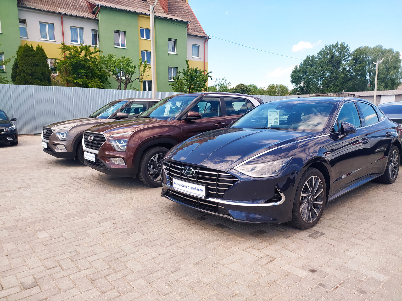 Сертифицированные автомобили в наличии в дилерском центре Hyundai в  Калининграде