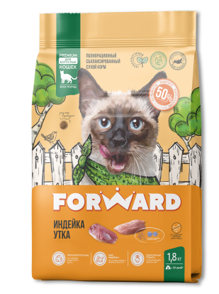 Сухой корм для кошек - FORWARD