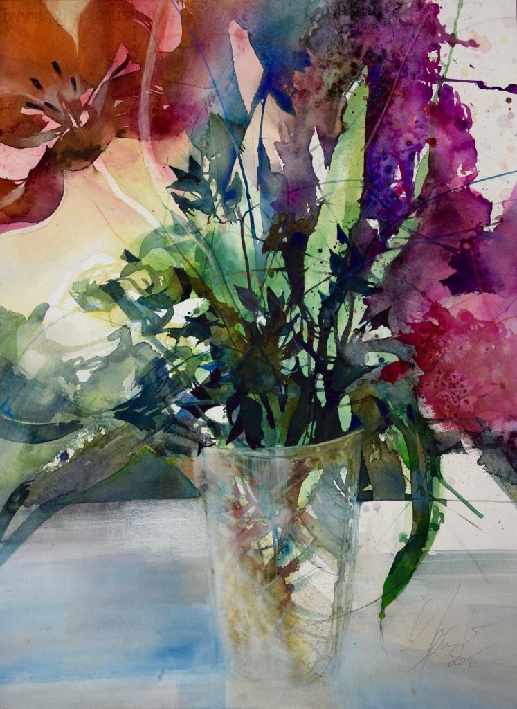Watercolor by Elke Memmler