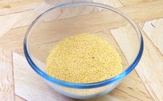 Приготовление пшённой каши с тыквой на молоке: шаг 3