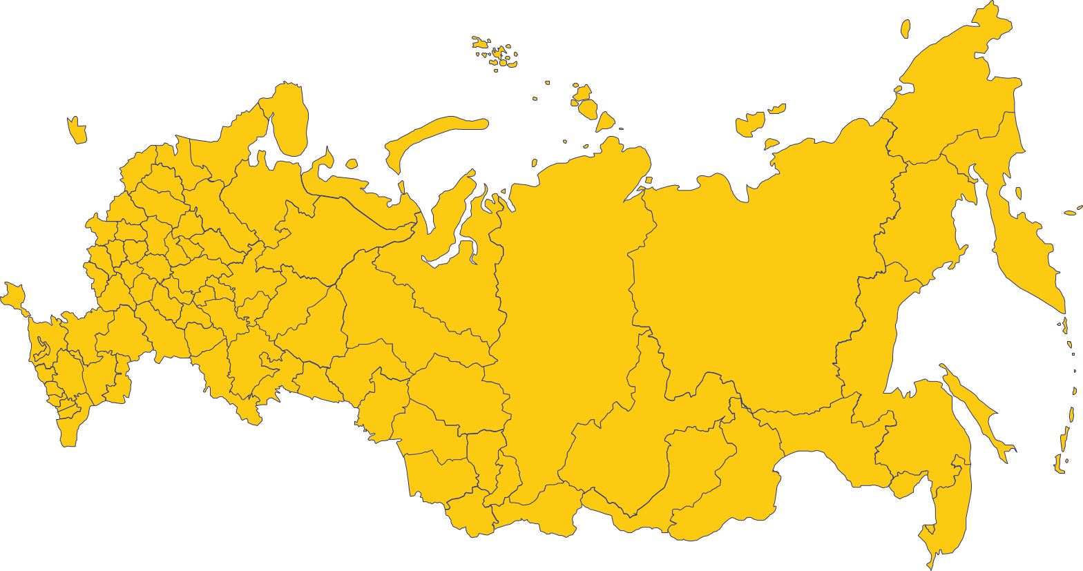 Карта россии в svg